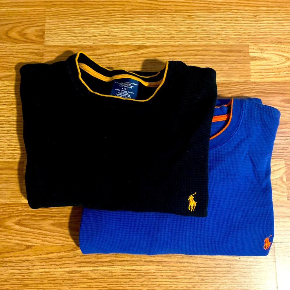 (2) Ralph Lauren Polo Sleepwear Long Sleeve
